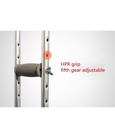 Crutches for Adults Underarm Underarm Crutches for Adjustable Aluminum alloy Underarm Adjustable Non- slip Crutch Pair for Adults and Teenager Great for Travel or Work Selfless dedication - Buy Online on GoSupps.com