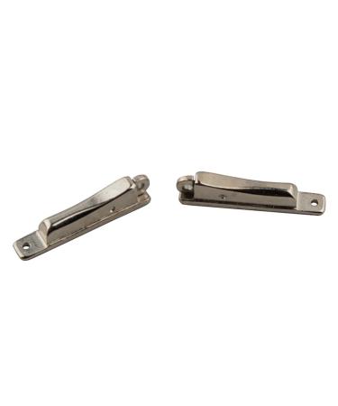 20pcs Eyeglass Spring Hinges with Case Replacement for Damaged Spring Hinges Eyeglass Repair Parts (Color : 1.0MM)