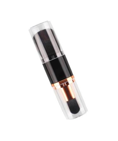 DOITOOL Double End Makeup Brush Multifunctional Cosmetic Brush Toiletry Kit Lip Brush Double Ended Makeup Brush Powder Brush Blush Brush Major Set Beauty Tools Eye Shadow Brush