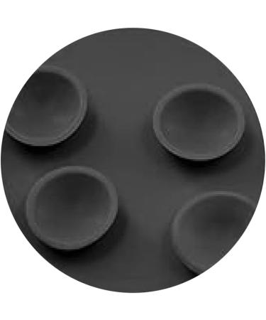 Reykentu Shower Foot Massager & Scrubber - Wall-Mounted Back Scrubber with Suction Cups Durable Free-Handed Foot Warehousing Mat (30x25.5 cm) - Gray - International Shipping Available - Buy Online on GoSupps.com