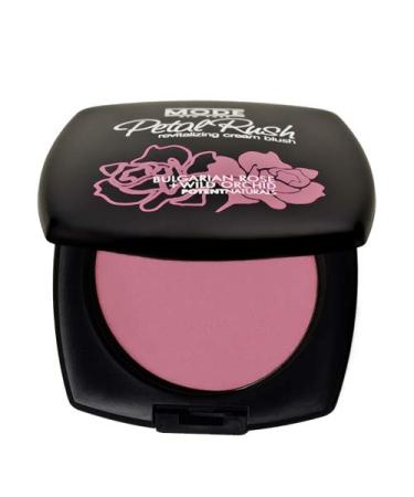 MODE Petal Rush Revitalizing Cream Blush WINK WINK Pink Mauve Natural Creamy Blusher  Long Wear Moisture Rich Dewy Cheek Color  Bulgarian Rose & Wild Orchid Nourishing Skincare  Cruelty Free 0.38 oz WINK WINK - Pink Mauv...