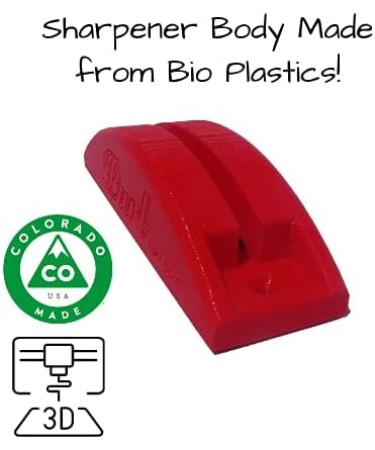 PURL 3D Printed Bioplastic Ski/Snowboard Wax Scraper Sharpener - Buy Online on GoSupps.com