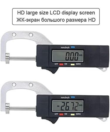 Digital Thickness Gauge 0-25 4 mm Feeler Gauge LCD Digital Calipers Jewelry Thickness Measuring Tools Measuring Pearl Leather - Buy Online on GoSupps.com