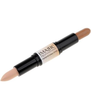 jojomis Makeup Creamy Double-ended 2 In1 Contouring Stick Highlighter Bronzer Create 3D Face Makeup Concealer - as described 2# - Buy Online on GoSupps.com
