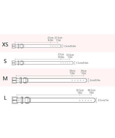 pets-lover Personalised Dog Puppy Cat Pet NAME Collar (Pink XS(1.5CM*30CM)) Pink XS(1.5CM*30CM) - Buy Online on GoSupps.com