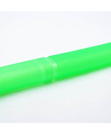 N-K Pulabo Travel Toothbrush Holder Case - 2pcs Random Color Plastic Storage Box for Travel - Practical Toothbrush Containers - Buy Online on GoSupps.com