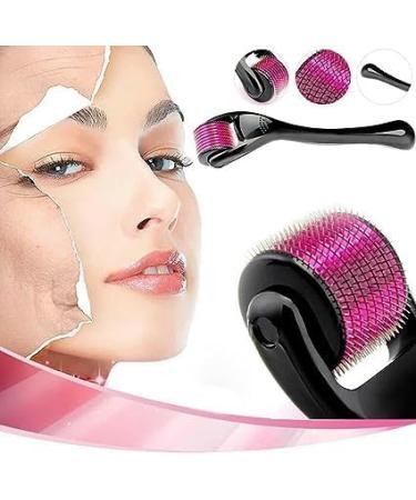Derma Roller Hair Growth 1.5mm for Men and Women - Microneedling Scalp and Beard Roller for Skin Rejuvenation, Anti-Ageing, Hair Regeneration, Wrinkle Reduction, and Scar Treatment - Buy Online on GoSupps.com