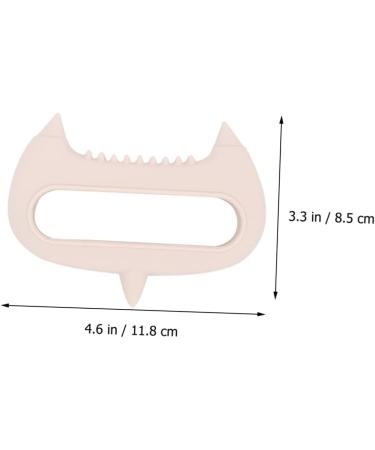 Tovinanna 2-in-1 Silicone Acupuncture Massage Device | Hand & Head Massager | Stress Relief Roller & Gel Brush for Ultimate Relaxation - Buy Online on GoSupps.com