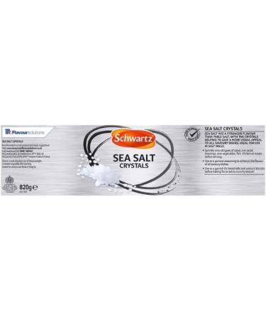 Schwartz Sea Salt Crystals 820g Sold by Slamtech - Buy Online on GoSupps.com