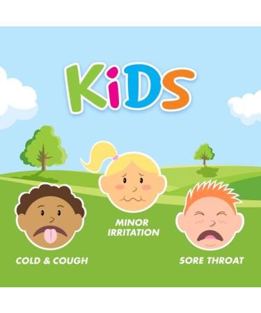 HALLS KIDS Sore Throat & Cough Pops - 10 Individually Wrapped Pops (2 Pack) - Buy Online on GoSupps.com