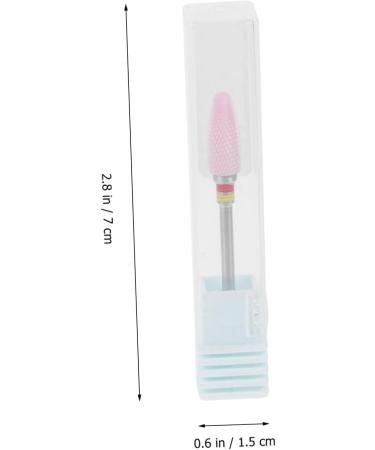 Housoutil Nail Polisher Manicure Grinding Tool Nail Art Accessories Nail Drill Head Manicure Supplies Para U as Nail Art Tools Nail Grinding Head Manicure Tools Exfoliating Ceramics Pink - Buy Online on GoSupps.com