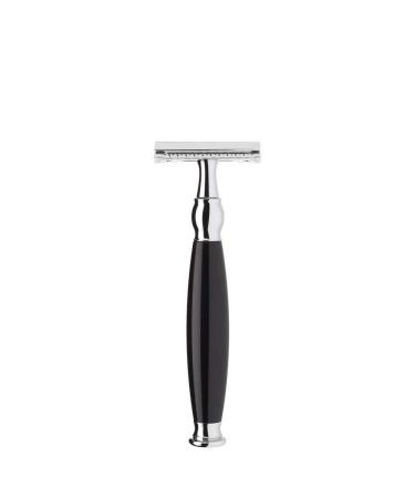 M HLE Safety Razor - Sophist Series - Black Resin