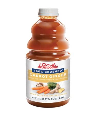 Dr. Smoothie 100% Crushed Carrot Orange Vegetable Medley Smoothie Concentrate 46oz 6/Pack