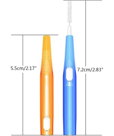 Buy 0.6 1.5 mm Interdental Brush Set - Essential Toothpick Tools for Effective Dental Care | International Shipping Available - Buy Online on GoSupps.com