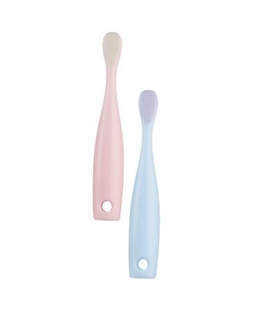 Tovinanna 2st toothbrush manual soft toothbrush bathroom toothbrush toothbrushes for children toothbrush dental care brush enchanting toothbrushes soft fur detergent