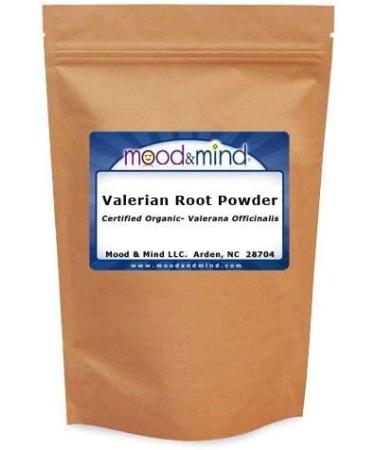 Organic Valerian Root Powder - Valeriana Officinalis (Mood & Mind) 16 oz. (448g.) - Buy Online on GoSupps.com