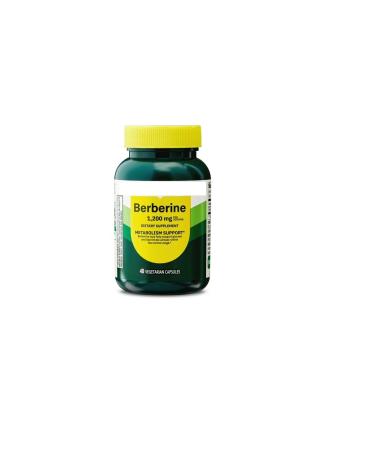 SEDLAV Berberine Supplement Vegetarian Capsules Metabolism Support 1200 mg 40 Count Berberine & Berberine Supplement Weight (2)