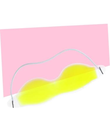 POPETPOP Gel Eye Mask Ice Eye Pads Blindfold Eyepatch Eye Masks Eye Pads Cold Reusable Cold Compress Eye Mask Cold Eye Silicone Eye Patches Eye Stickers Ice Eye Mask Eye Mask Cool medium Yellow - Buy Online on GoSupps.com