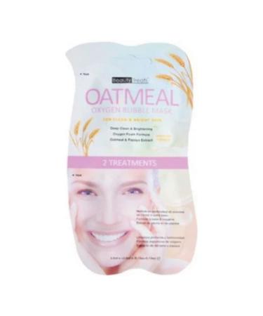 Oatmeal Oxygen Bubble Mask | Brightening Skin Treatment - 15ml | Revitalize Your Skin - Buy Online on GoSupps.com