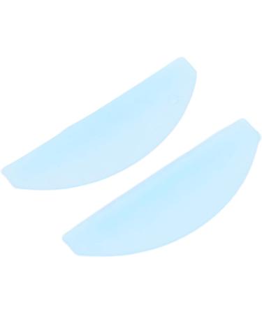 Permanent Eyelash Curler Cover Ultra Thin Silicone Permanent Eyelash Curler for Home (Blue Pink) - Buy Online on GoSupps.com