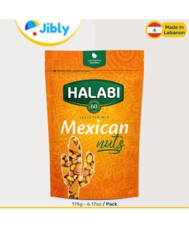 Lebanese Al Halabi Selected Mixed Nuts Tasty Snacks 175g Packs Wholesale Deals (Mexican 6 Packs) Mixed Nuts Nuts 1.05 kg (Pack of 1) - Buy Online on GoSupps.com