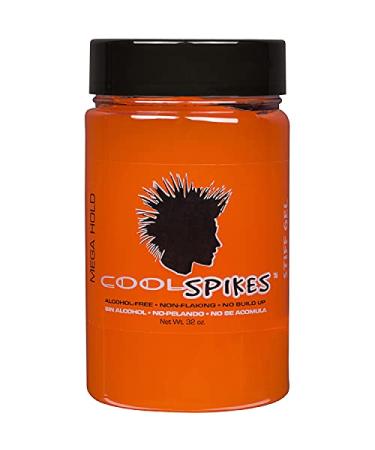 Coolspikes Stiff Gel  Mega Hold  32 Ounce Mega Hold 32 Ounce (Pack of 1) - Buy Online on GoSupps.com