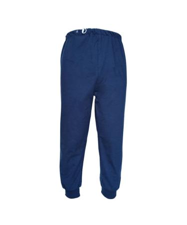 Waterproof diaper pants for older people washable cotton urine inlays for adults paralyzed bedridden for men and women blue L