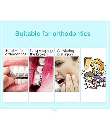 Orthodontics Wax for Brace Wearers | Fruit Flavored Gum Protection (10 Pack) - RZJZGZ Dental Oral Care - Buy Online on GoSupps.com