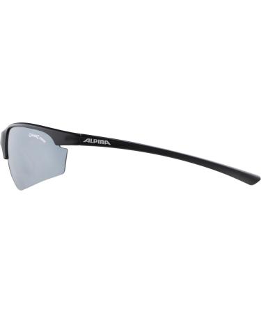 Alpina Tri-Effect 2.0 - Adjustable Frosted Sports & Bicycle Glasses for Adults | 100% UV Protection | Black Matt - Buy Online on GoSupps.com