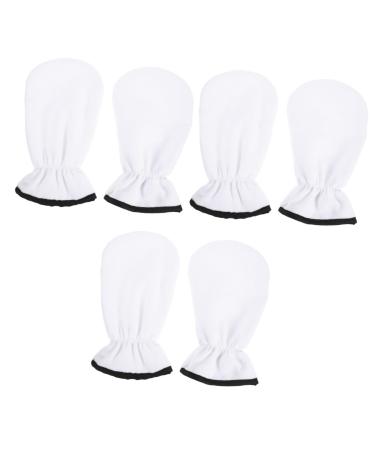 Beaupretty Heating Gloves Pairs Maintenance Essential Oil Warming Paraffin for Hand and feet hot Mittens Paraffin Paraffin Hand Mittens White Keep Warm Towel Warm Gloves