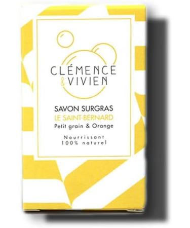  Beaut & Hygi ne Cl mence & Vivien - Le Saint-Bernard Superfat Soap 100g - Pack of 3 - Buy Online on GoSupps.com