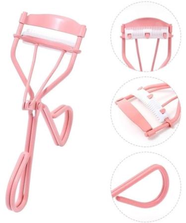 Effortless Lash Curler: Instant Eye-Opening Effect Easy-to-Use Eyelash Curling Tool-Design for Home & Travel(Pink A) - Buy Online on GoSupps.com