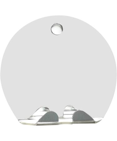 Fomiyes Anti-Drop Fog-Free Bathroom Shaving Mirror | Portable Razor & Cosmetic Hanging Shower Mirror - Buy Online on GoSupps.com