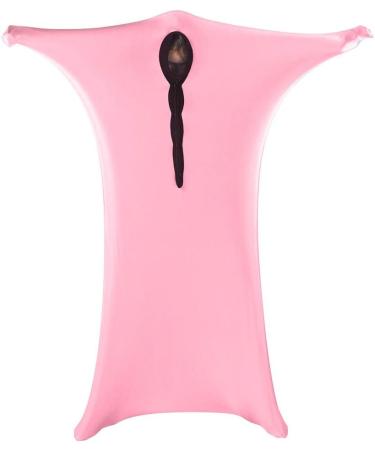 Sensory Stretchy Body Sock for Autism Anxiety - Deep Pressure Simulation Blanket - Small 47x27 Pink - Buy Online on GoSupps.com