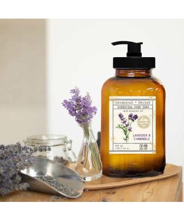 Buy Botanical Herbal Hand Soap Set (4 x 22 Fl Oz) - Infused with Essential Oils: Lavender Chamomile Sage Eucalyptus Citrus Verbena Coconut Hibiscus - International Shipping Available - Buy Online on GoSupps.com