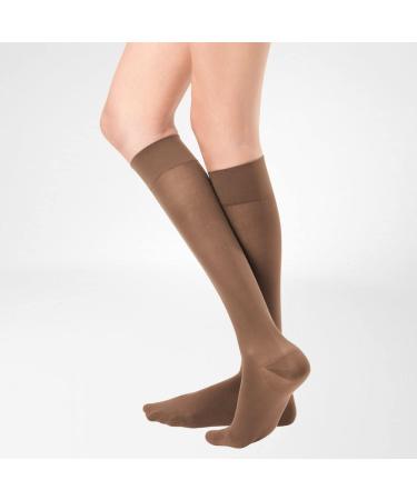 Bauerfeind VenoTrain micro AD CCL1 compression stockings S plus anthracite short