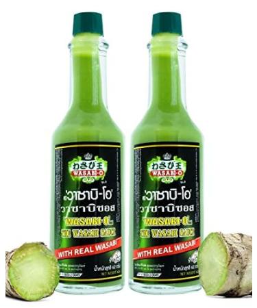 Wasabi-O Wasabi-Sauce mit echtem Wasabi 62g (2 St ck) Wasabi Hot Sauce f r Sushi Roastbeef