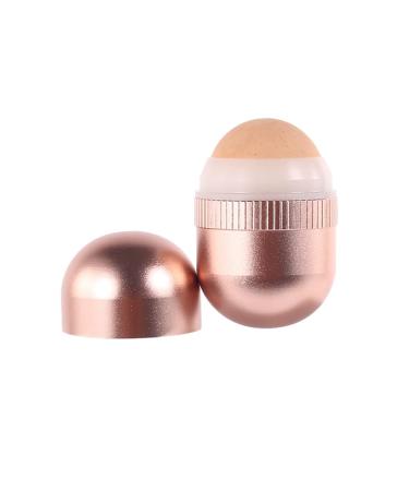 Oil-Absorbing Volcanic Face Roller, DRESSE Reusable Facial Skincare Tool for At-Home or On-the-Go Mini Massage