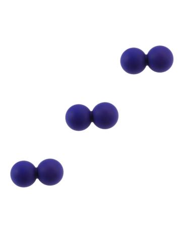 Frcolor 3st yoga ball fascia massage gumorlbleu neck massage massage neck peanut ball silicone roll massage ball peanuts peanut yoga roll whole body massage ball scroll wheel fitness