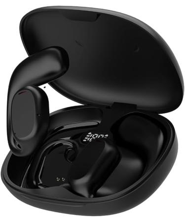 Wireless Earbuds with Ear Hook HiFi Stereo Sound Noise Reduction Long Battery Life Free Calls - Black - Buy Online on GoSupps.com