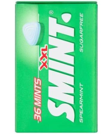 Smint XXL 3 Peppermint and 3 Spearmint Sugarfree Tins (Pack of 6) 36 Mints each Tin - Buy Online on GoSupps.com