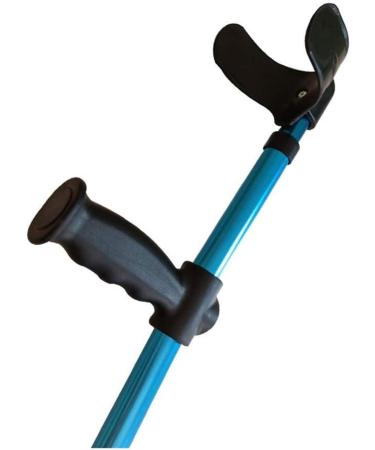 PSMPENG LRVTREC Forearm Crutches Adjustable Crutches Walking Sticks Elbow Crutches Comfortable Handle Pads Adjustable Covers Comfortable for Adults Kids Women Men Care Lightweight Arm Crutch - Buy Online on GoSupps.com