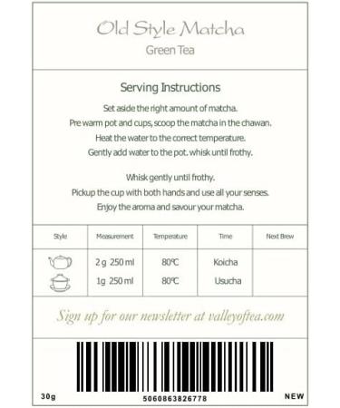 Matcha Organic Green Tea Japan - Artisan Farm - Sen Ca - 50g - Buy Online on GoSupps.com