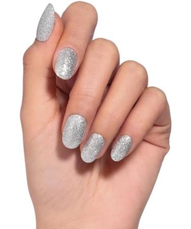 Bluesky Gel Nail Polish 10ml Silver Bells - XMAS2103 Silver Glitter Gel Nail Polish for 21 Day Manicure Professional Salon & Home Use Requires Curing Under LED UV Nail Lamp - Buy Online on GoSupps.com