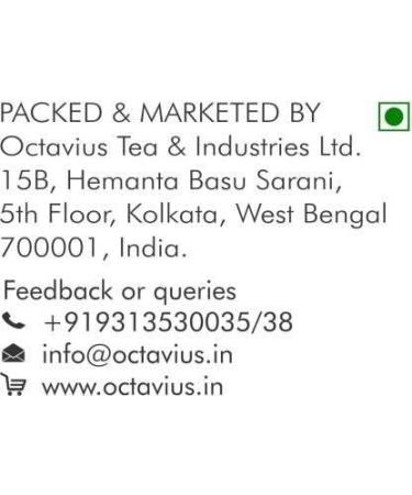 Octavius English Breakfast Black Tea | 100 Enveloped Tea Bags | Perfect for Tea Lovers - Buy Online on GoSupps.com
