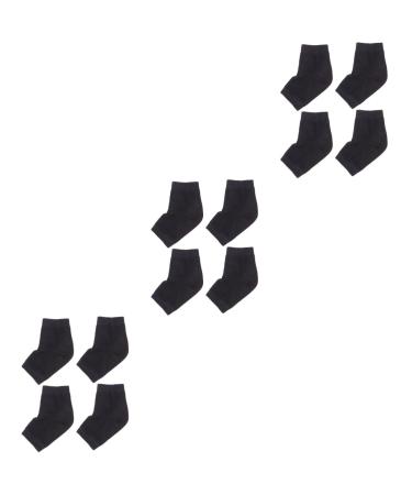 minkissy 6 Pairs Stocking Stuffers for Guys Dry Feet Socks Heel Protector Socks Mens Stocking Cracked Heel Socks Feet Cracked Socks Moisturizing Socks Ankle Socks Man During The Day Sleeve