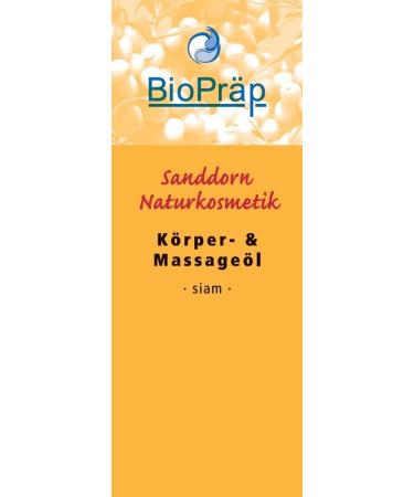 BioPr p Body and Massage Oil - Siam - 100 ml | Natural Wellness | International Shipping - Buy Online on GoSupps.com
