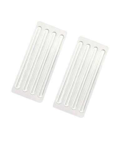 LALAFINA Women's Sandals Heel Cushion Insert 4 Pieces Transparent
