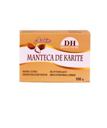 Jabon Diosa Hebe Manteca De Karite/Diosa Hebe Shea Butter Soap for deeply hydrates (100 gr)