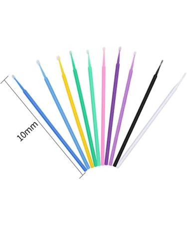 100pcs Disposable Micro Applicator Brushes for Eyelash Extension - Blue - Buy Online on GoSupps.com